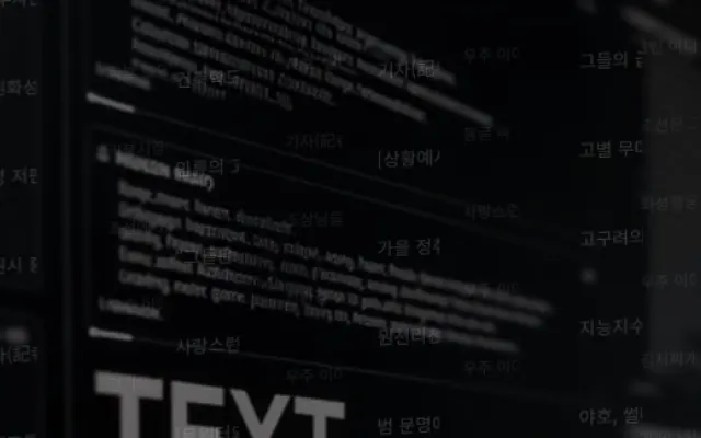 TEXT INTERFACE ARCHITECTURE