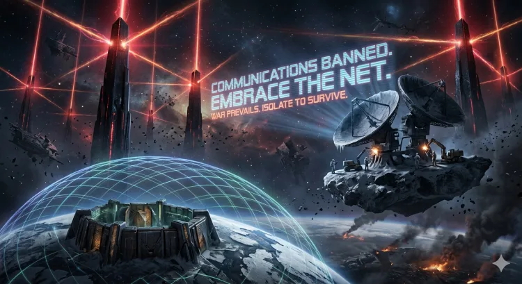 [특집 보도] 전 우주적 전장 시대, 왜 '통신'을 끊고 '넷(Net)'으로 회귀해야 하는가