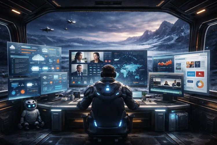 1인 기술 생태계의 완성, “탐사차 안에서 살아가는 미래 인간”