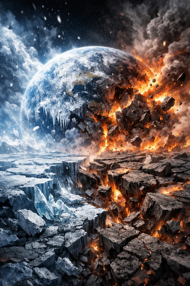 지구가 '허물어지는' 메커니즘에 대하여